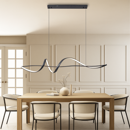 Modern Pendant Lamp | Sculptural Design with Adjustable Height 0