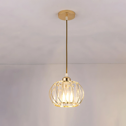 Modern Pendant Light | Black Glass Globe Ceiling Fixture 10