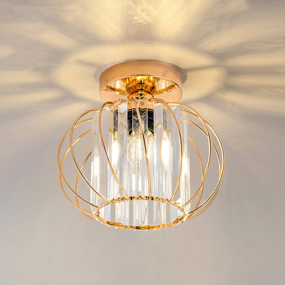 Modern Pendant Light | Black Glass Globe Ceiling Fixture 9