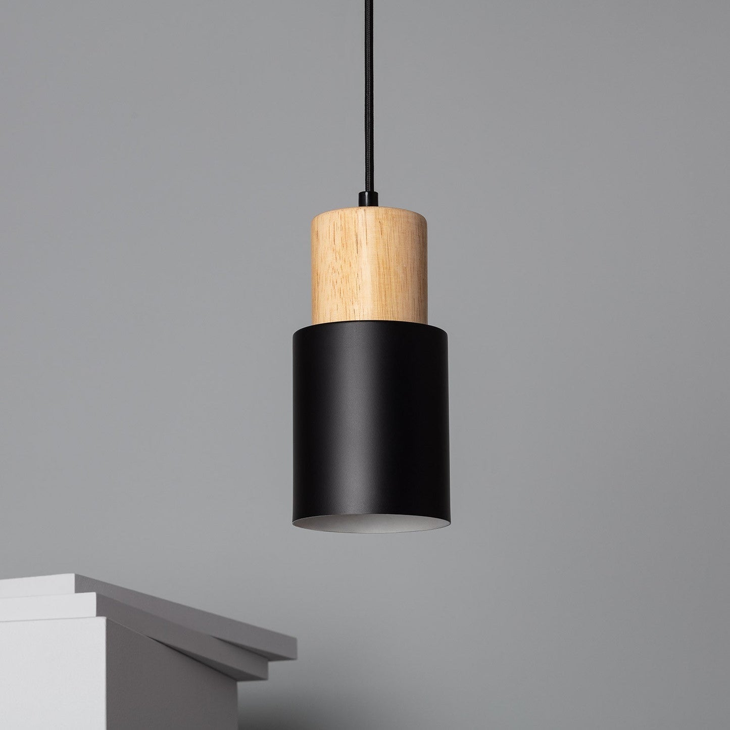 Modern Pendant Light | Colorful Cylinder Design for Stylish Interiors 1