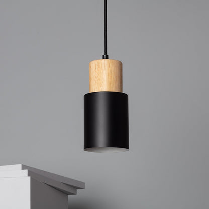 Modern Pendant Light | Colorful Cylinder Design for Stylish Interiors 1