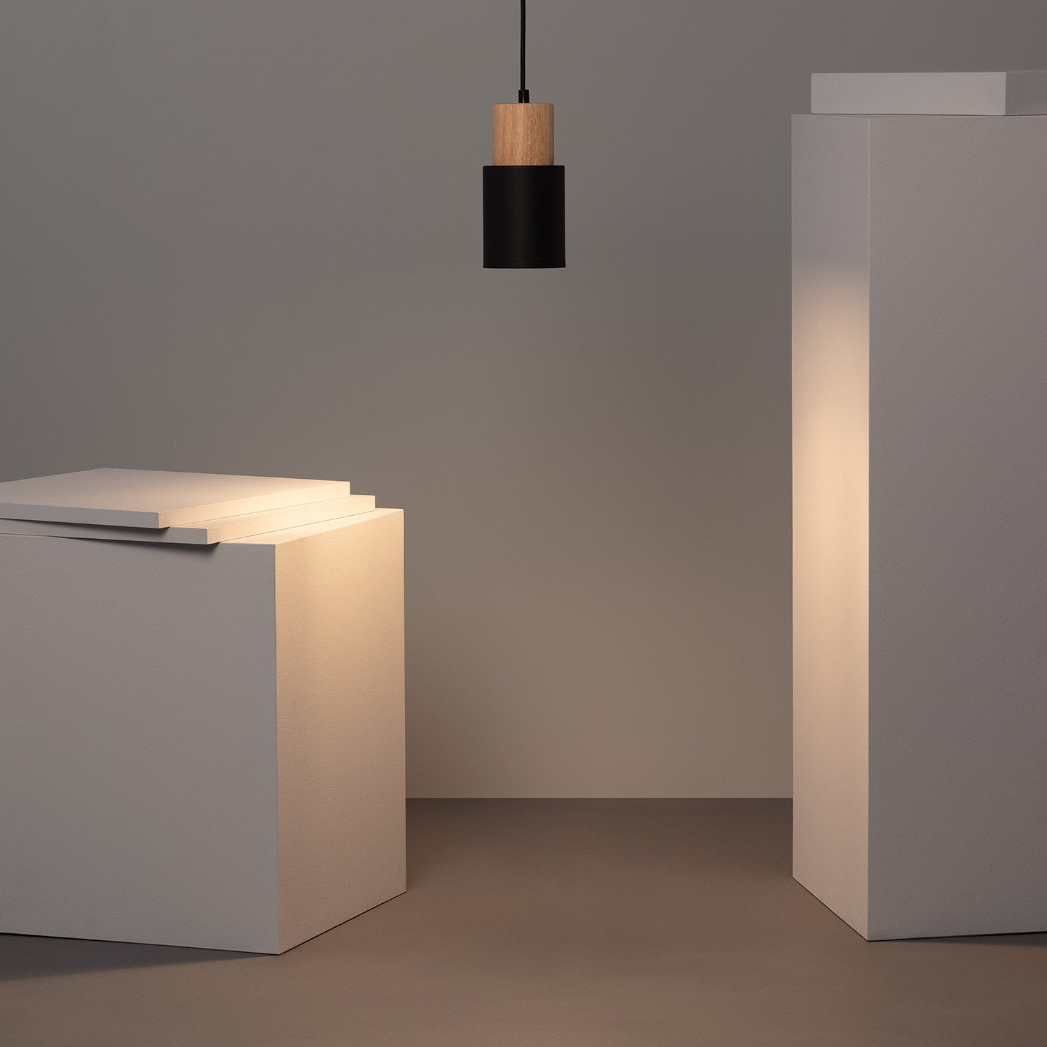 Modern Pendant Light | Colorful Cylinder Design for Stylish Interiors 2