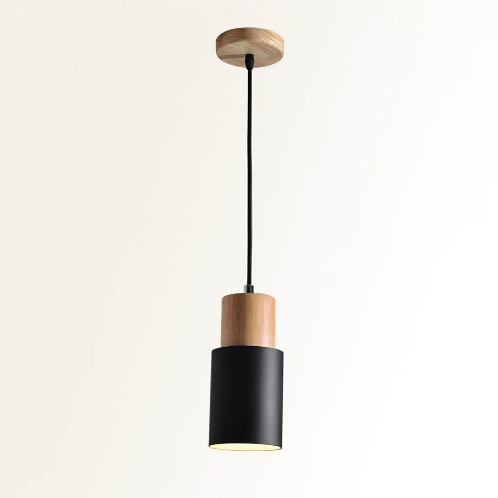Modern Pendant Light | Colorful Cylinder Design for Stylish Interiors 4