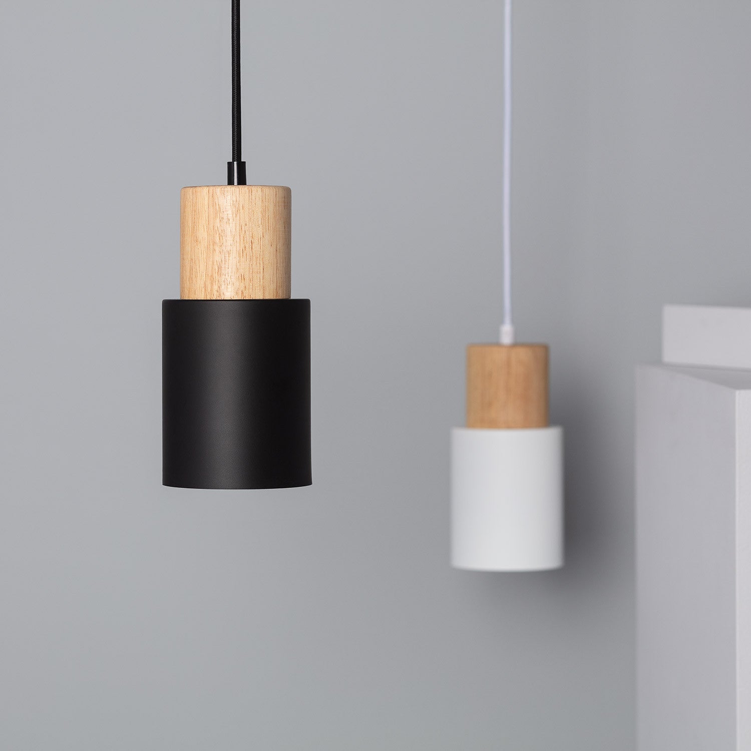 Modern Pendant Light | Colorful Cylinder Design for Stylish Interiors 5
