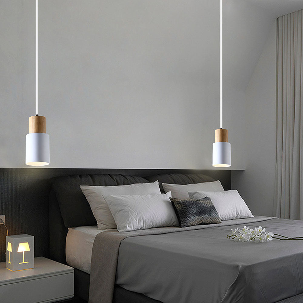 Modern Pendant Light | Colorful Cylinder Design for Stylish Interiors 7