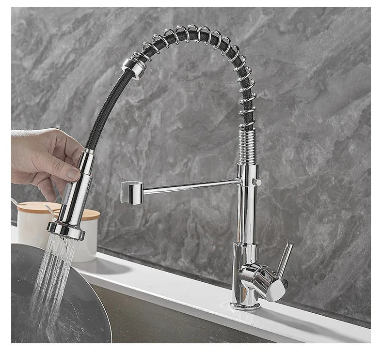 Modern Two-Way Faucet Connector | Compact Dual Outlet for Kitchen Efficiency 10