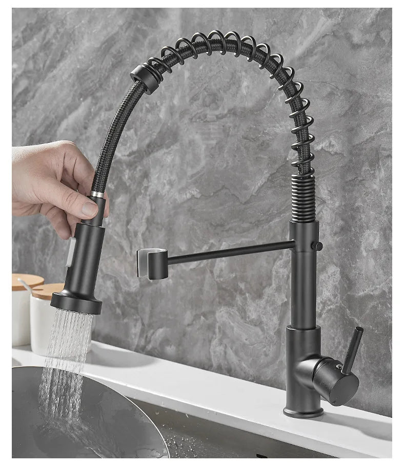 Modern Two-Way Faucet Connector | Compact Dual Outlet for Kitchen Efficiency 4