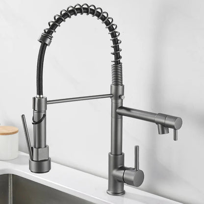 Modern Two-Way Faucet Connector | Compact Dual Outlet for Kitchen Efficiency 9
