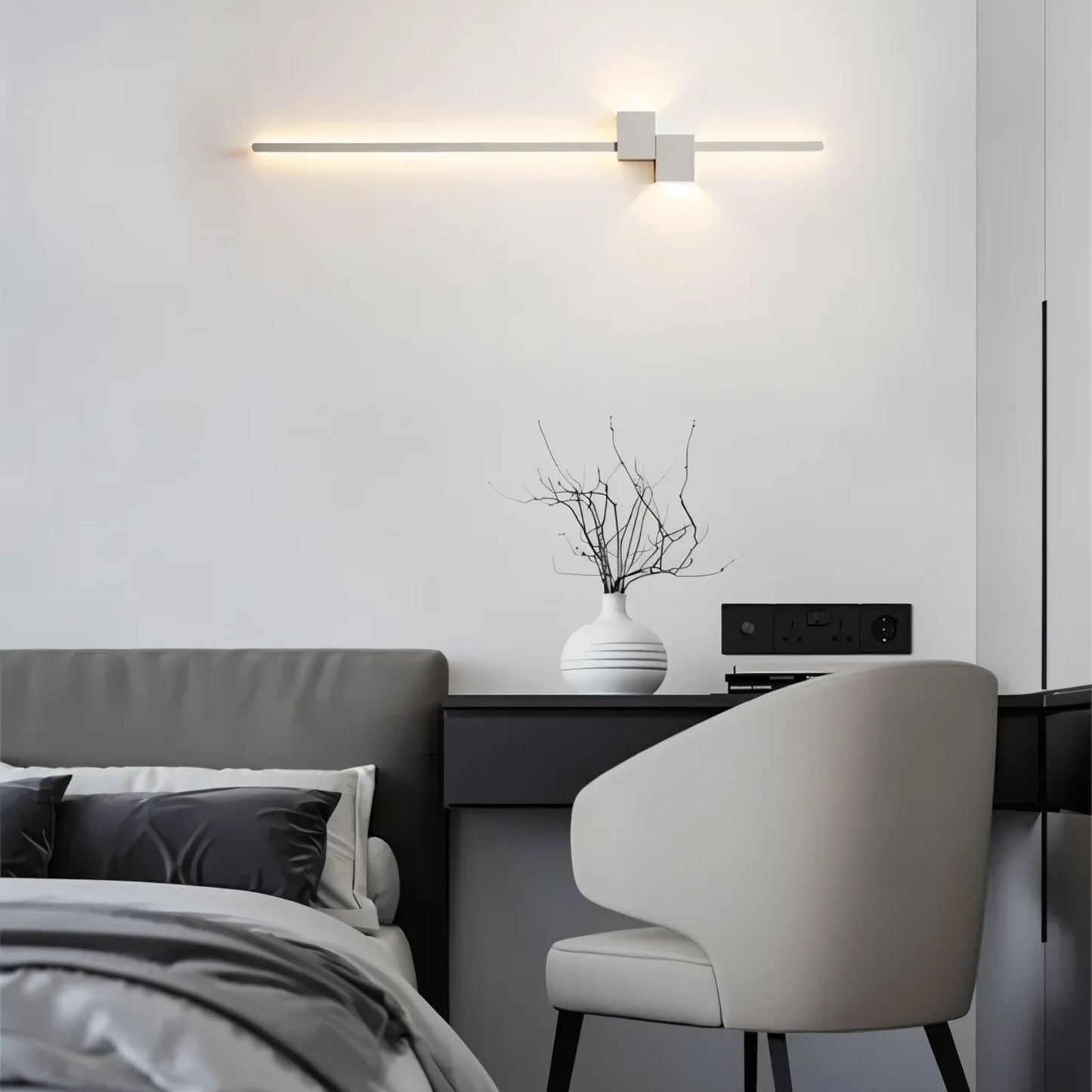 Modern Wall Lamp | Sleek Minimalist Design with Indirect Lighting 8