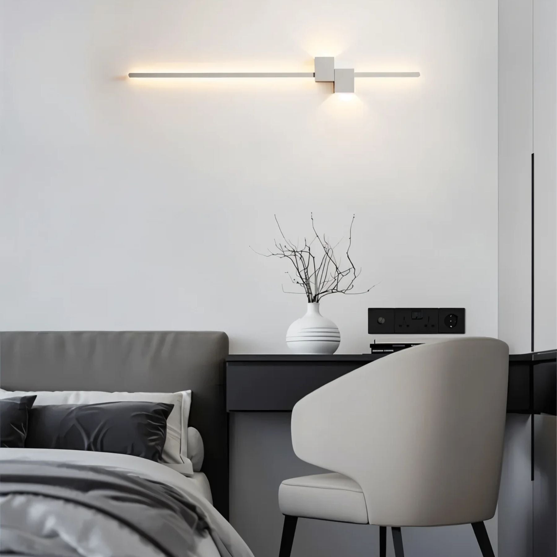 Modern Wall Lamp | Sleek Minimalist Design with Indirect Lighting 8