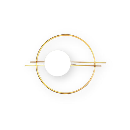 Modern Wall Sconce Lighting | Elegant Metal Design with Glass Shade 1