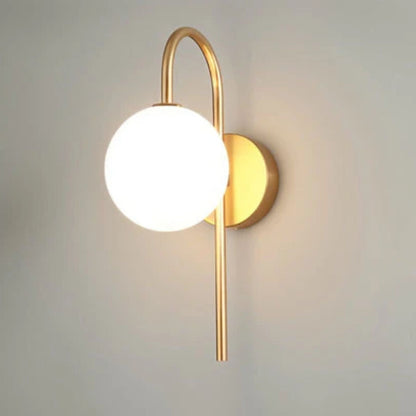 Modern Wall Sconce Lighting | Elegant Metal Design with Glass Shade 14