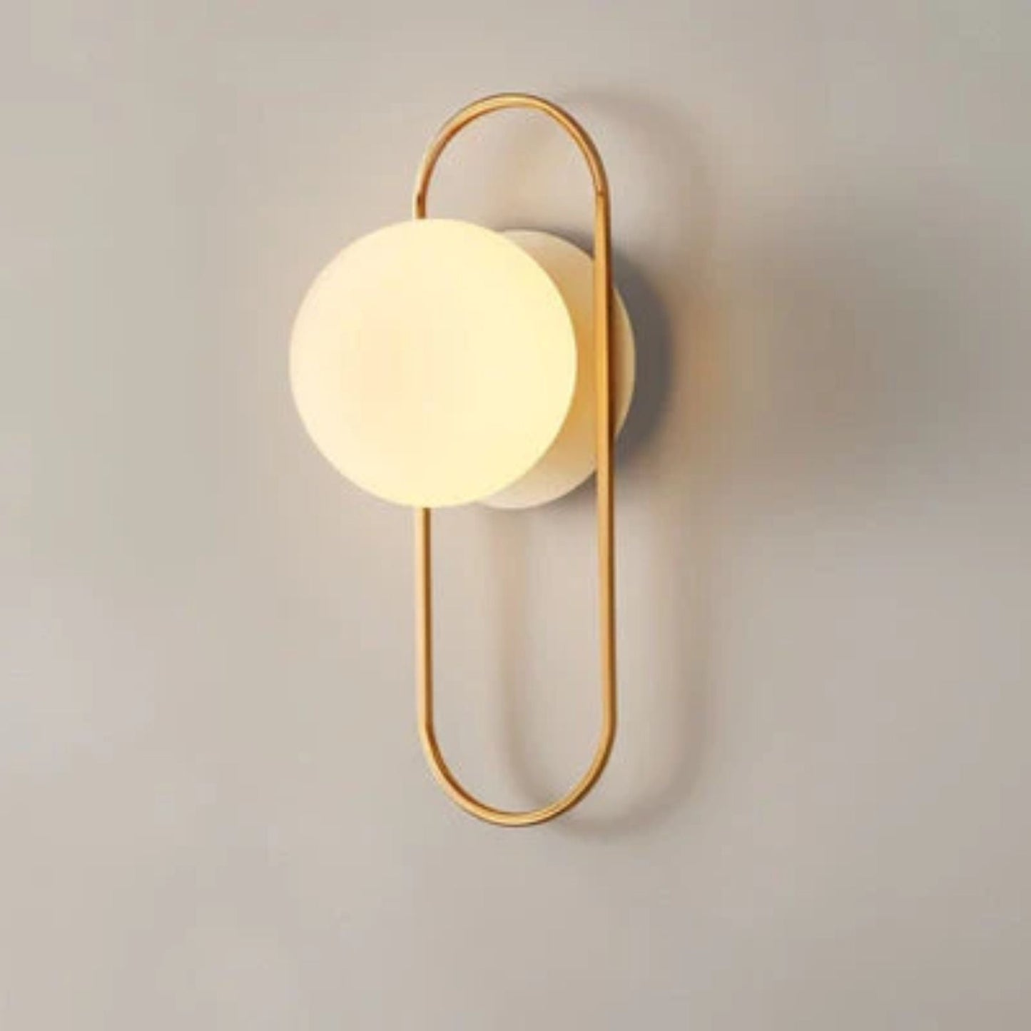 Modern Wall Sconce Lighting | Elegant Metal Design with Glass Shade 7