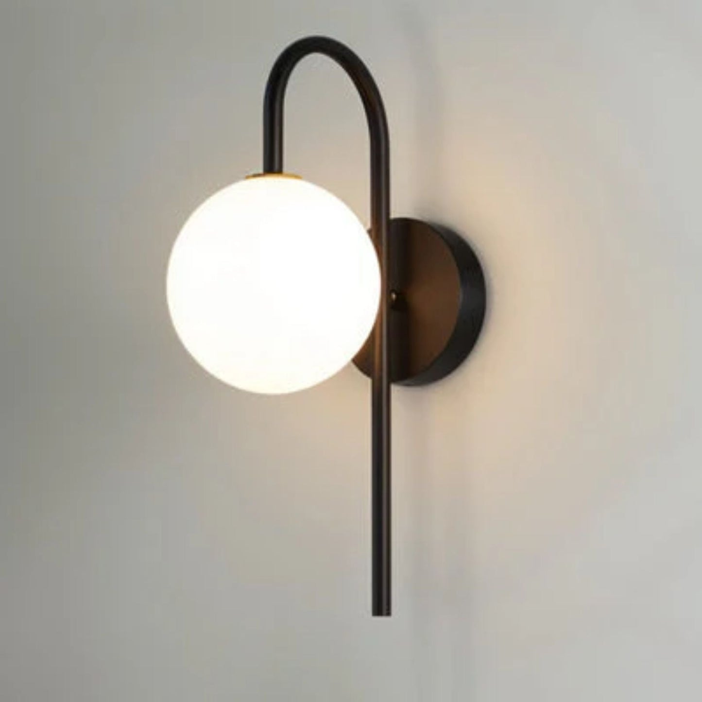 Modern Wall Sconce Lighting | Elegant Metal Design with Glass Shade 9
