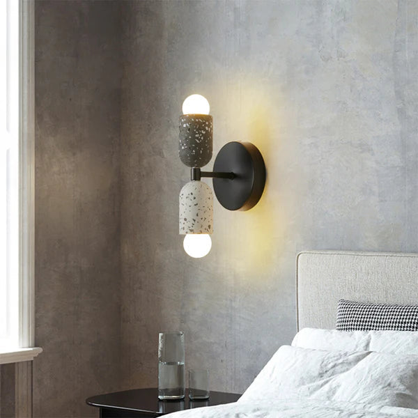 Modern Wall Sconce | Colorful Iron Design with Dual Light Capacity 5