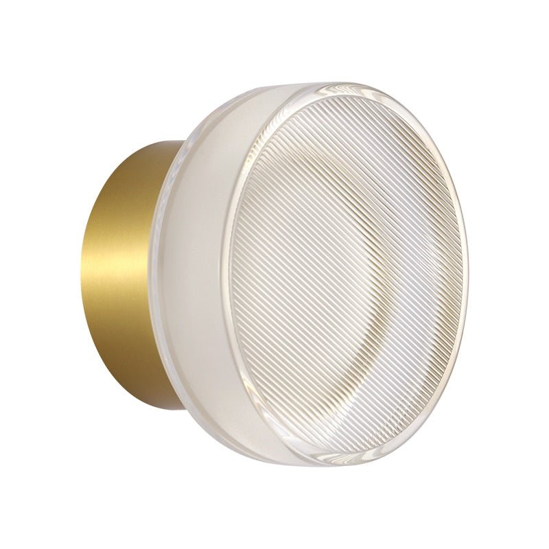 Modern Wall Sconce | Elegant Glass Stone Design with LED Lighting 0