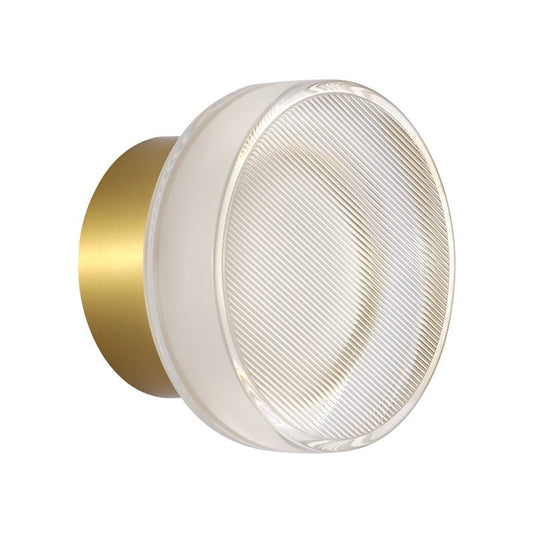 Modern Wall Sconce | Elegant Glass Stone Design with LED Lighting 0