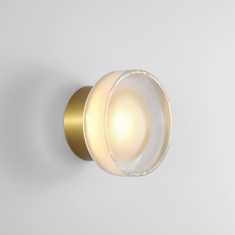 Modern Wall Sconce | Elegant Glass Stone Design with LED Lighting 2