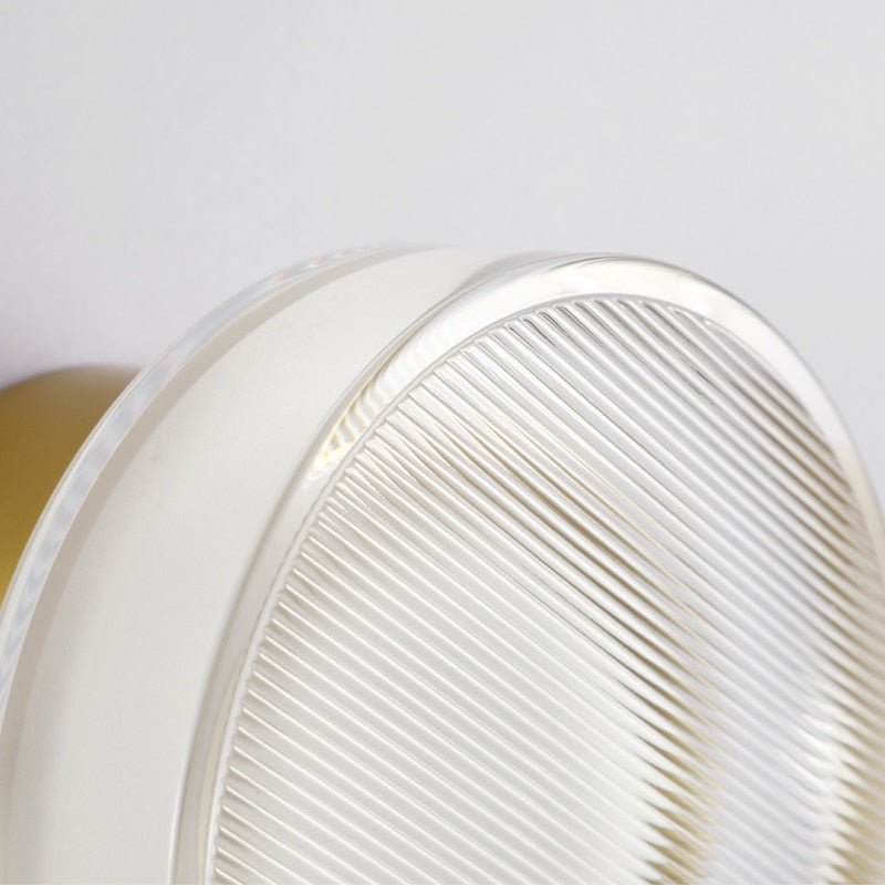Modern Wall Sconce | Elegant Glass Stone Design with LED Lighting 4