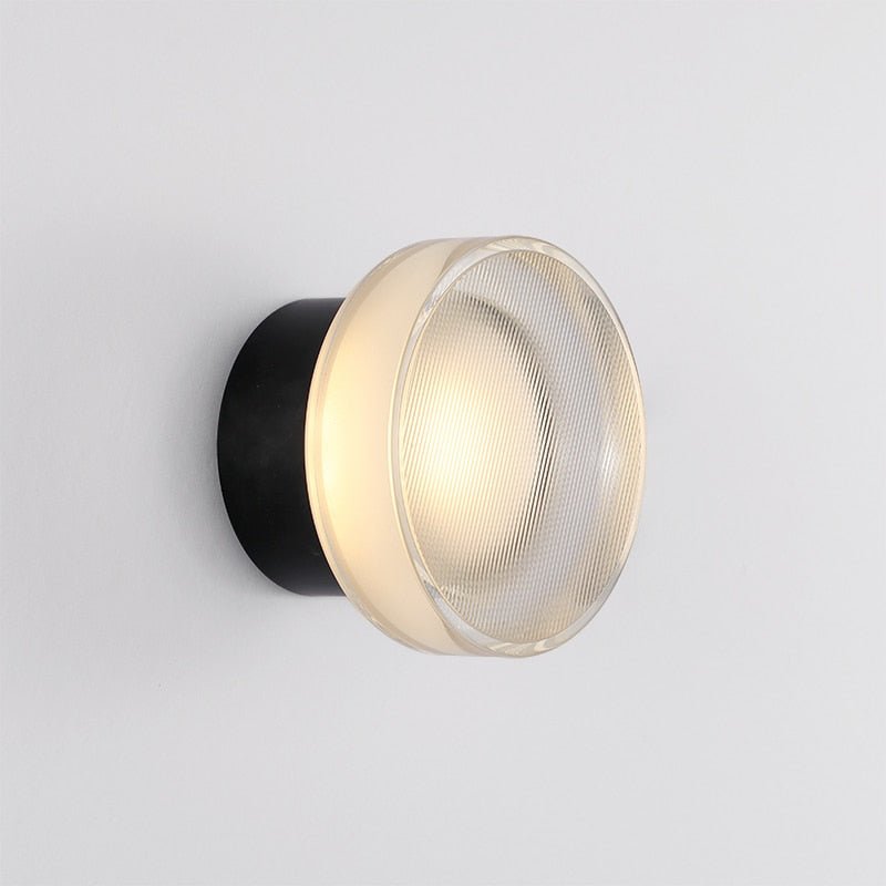 Modern Wall Sconce | Elegant Glass Stone Design with LED Lighting 8