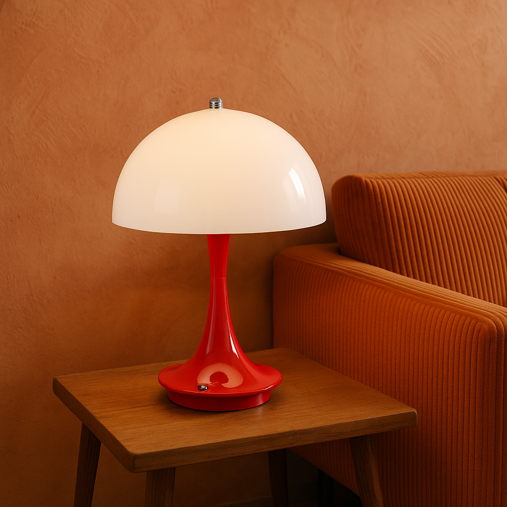 Mushroom Table Lamp | Modern Design with Warm LED Glow 2