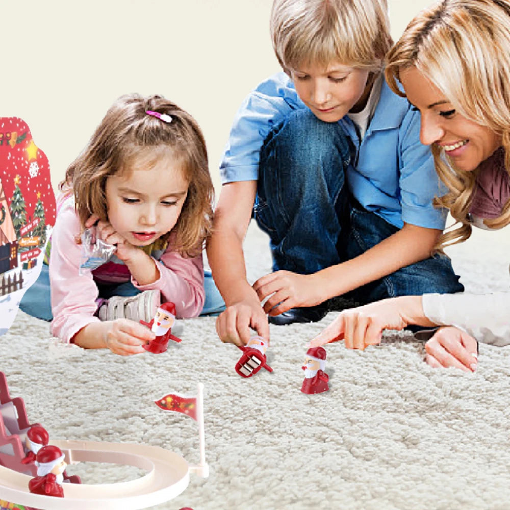 Musical Climbing Ladder Santa Decor | Interactive Holiday Decoration 2