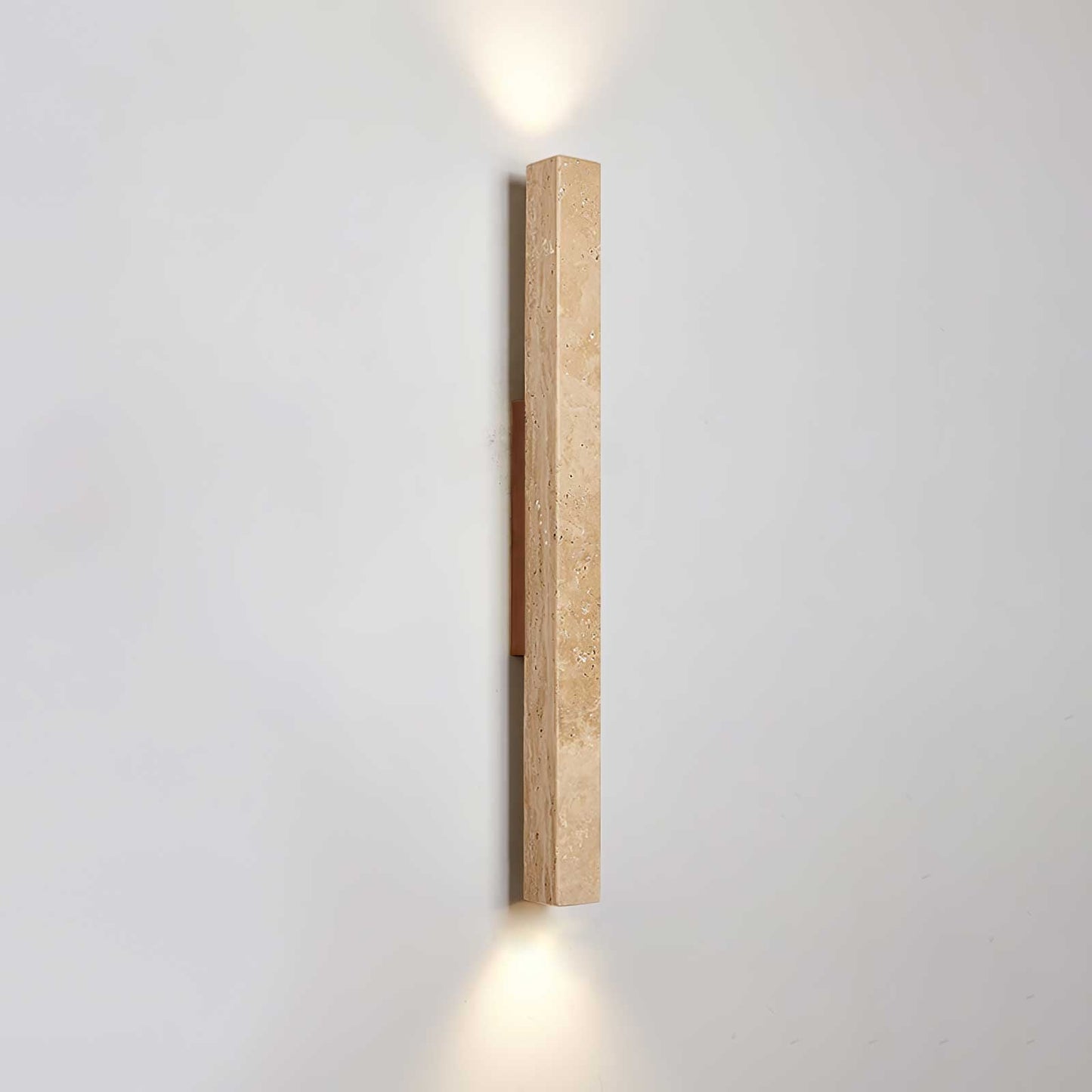 Natural Stone Wall Sconce | Unique Travertine Design for Modern Wall Lights 11
