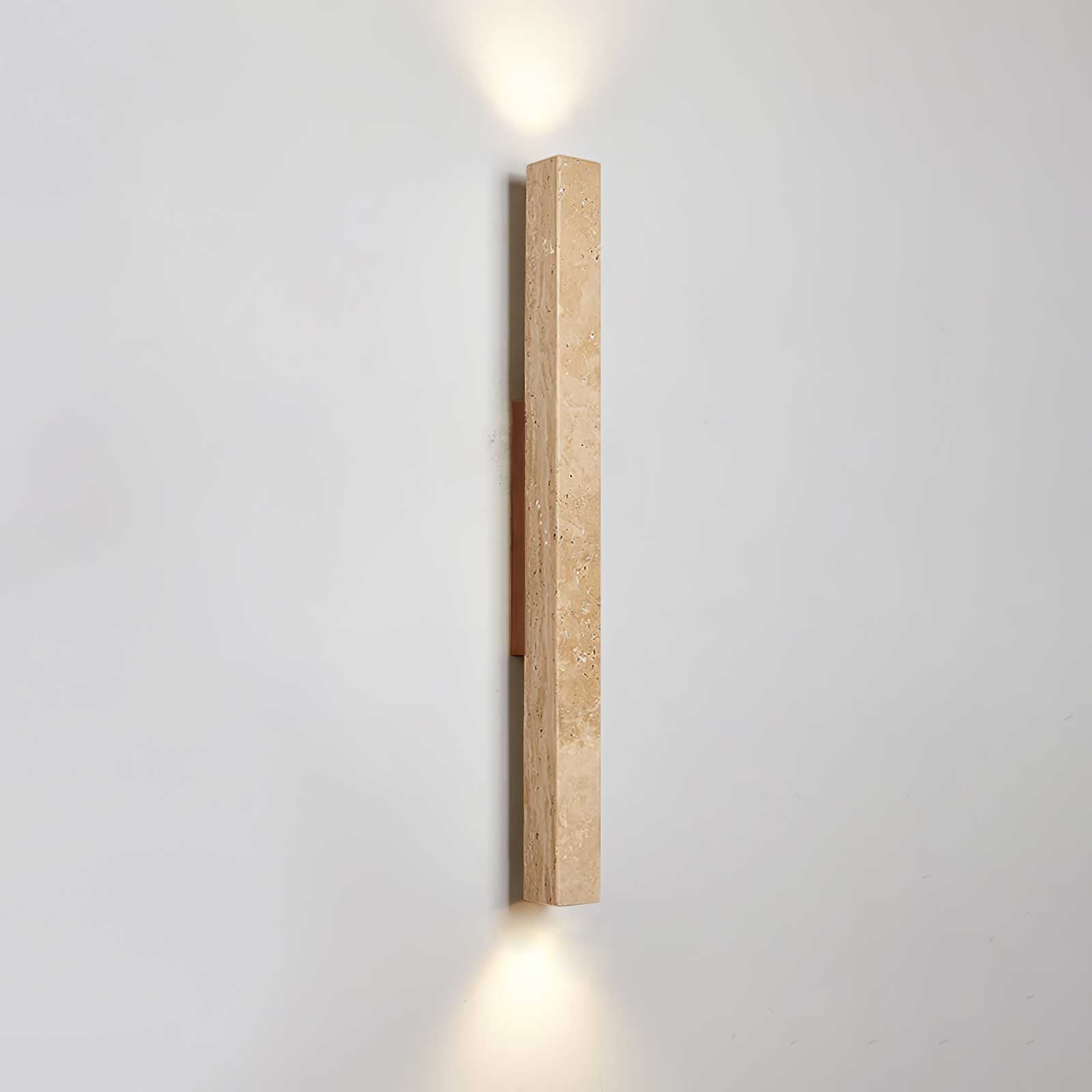 Natural Stone Wall Sconce | Unique Travertine Design for Modern Wall Lights 11