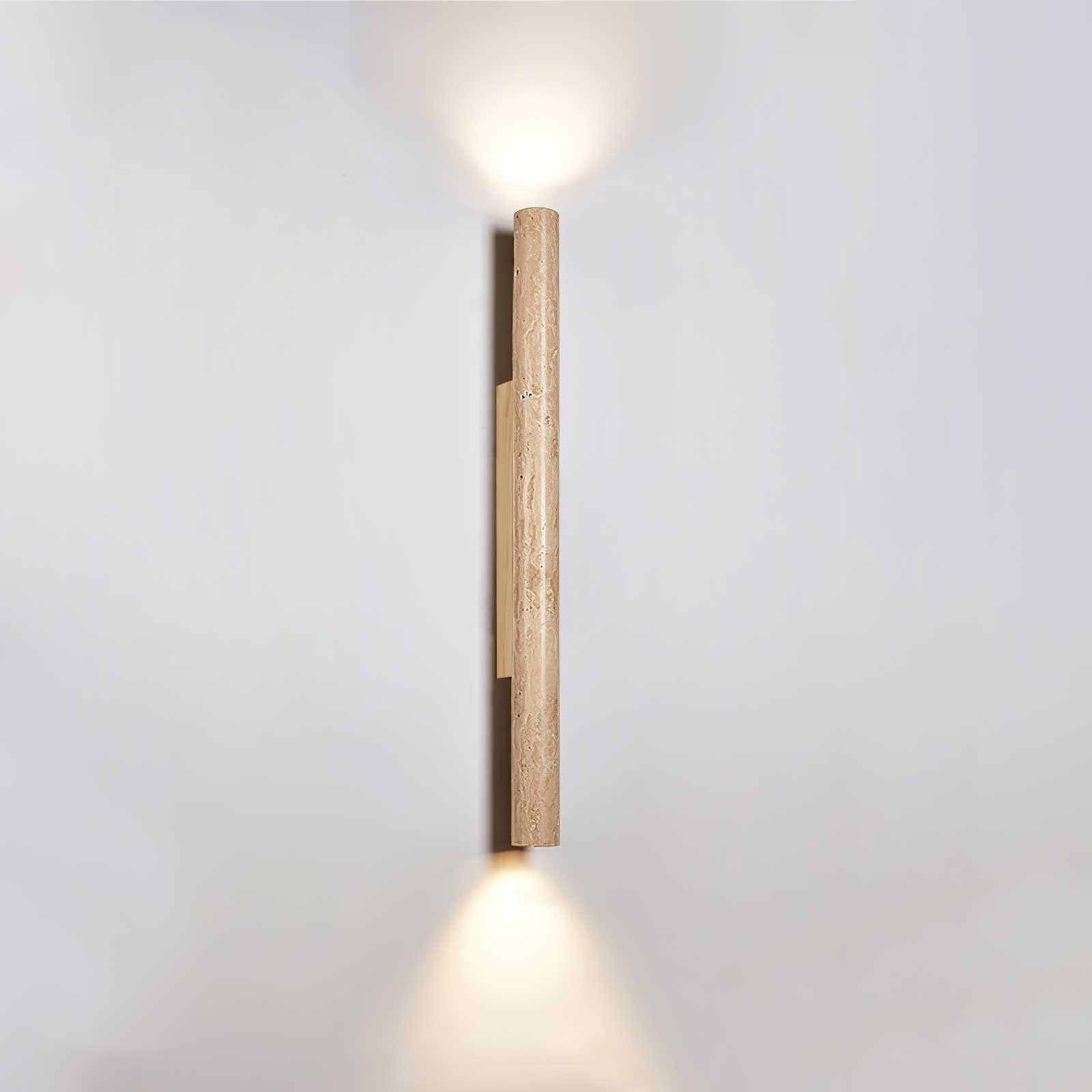 Natural Stone Wall Sconce | Unique Travertine Design for Modern Wall Lights 12