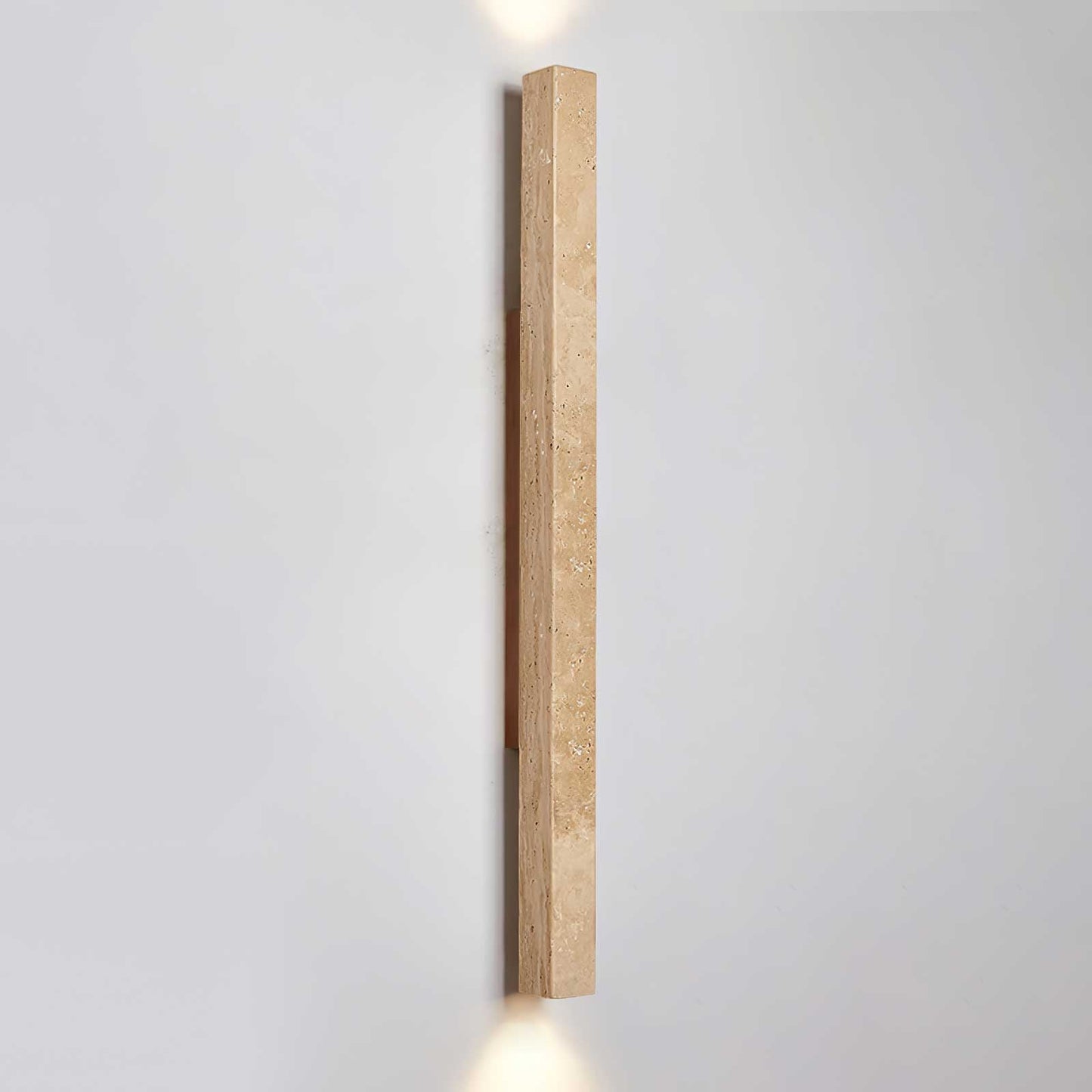 Natural Stone Wall Sconce | Unique Travertine Design for Modern Wall Lights 15
