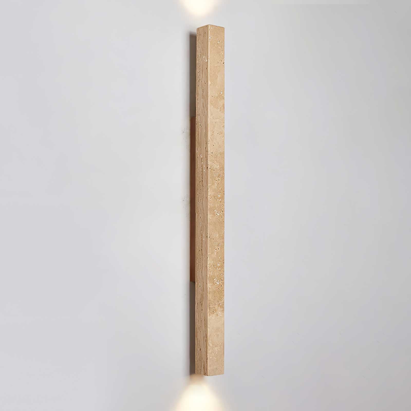 Natural Stone Wall Sconce | Unique Travertine Design for Modern Wall Lights 15