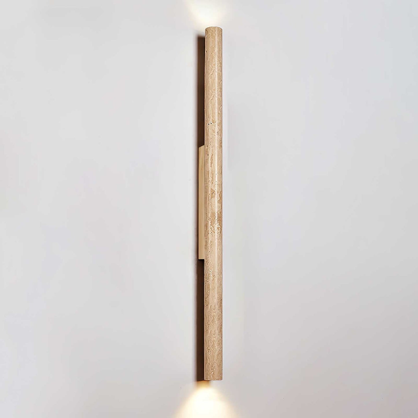 Natural Stone Wall Sconce | Unique Travertine Design for Modern Wall Lights 16