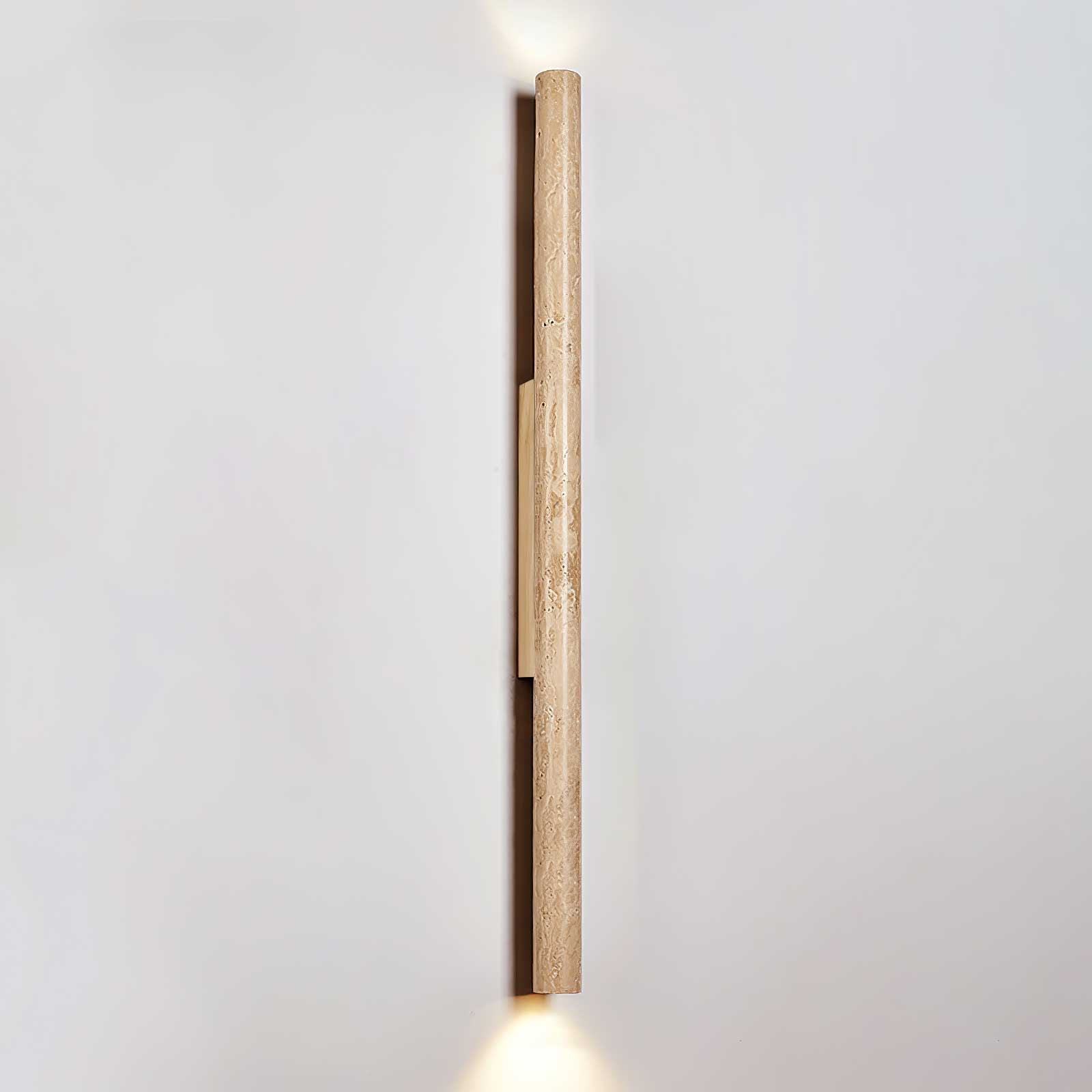 Natural Stone Wall Sconce | Unique Travertine Design for Modern Wall Lights 16