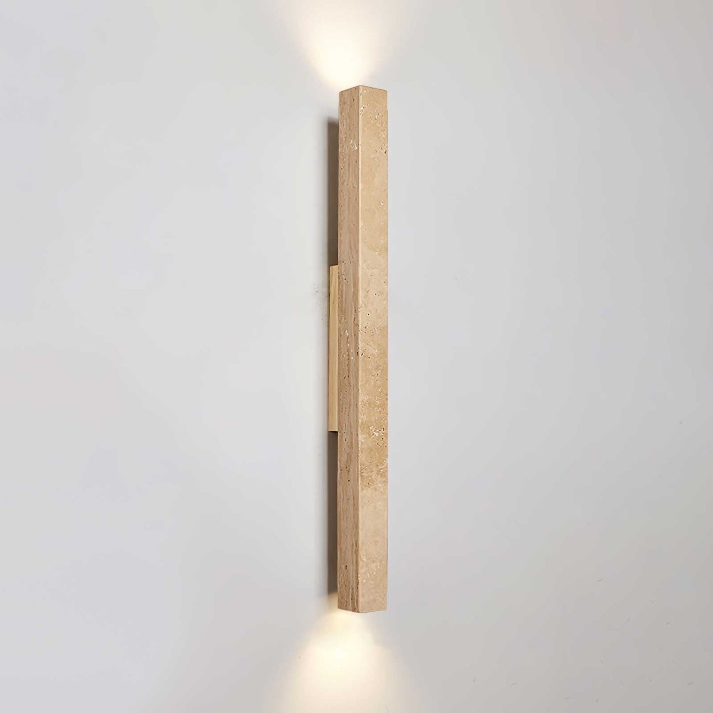 Natural Stone Wall Sconce | Unique Travertine Design for Modern Wall Lights 18