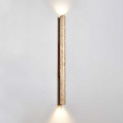 Natural Stone Wall Sconce | Unique Travertine Design for Modern Wall Lights 21