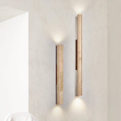 Natural Stone Wall Sconce | Unique Travertine Design for Modern Wall Lights 5