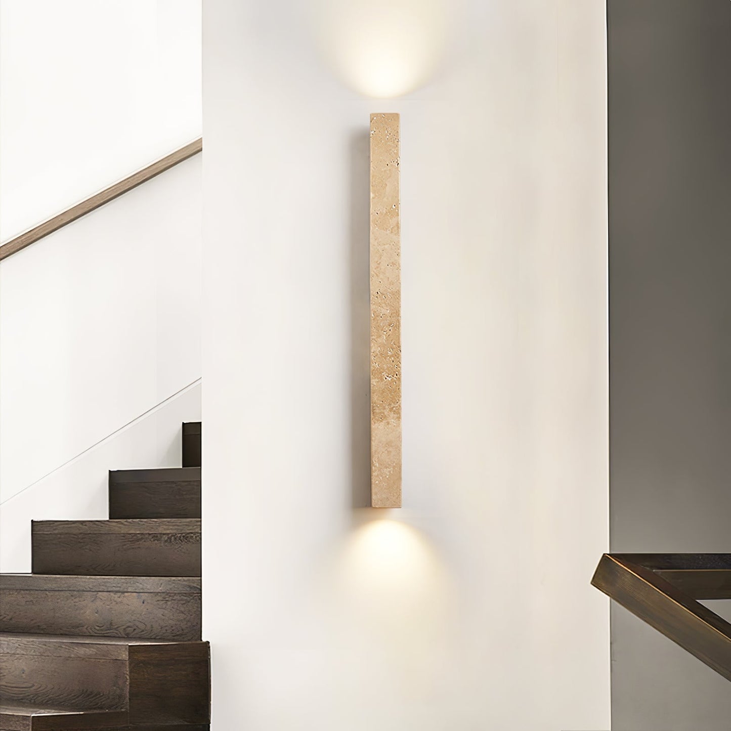 Natural Stone Wall Sconce | Unique Travertine Design for Modern Wall Lights 6