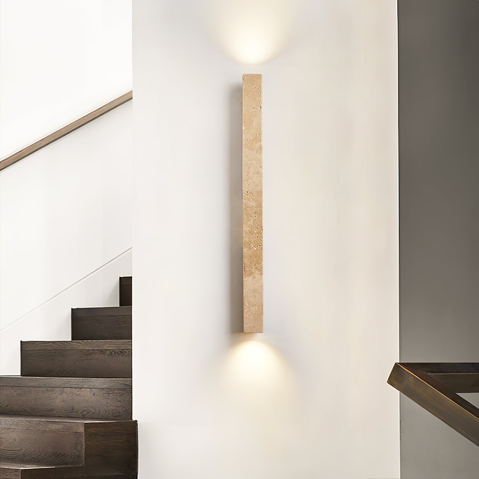 Natural Stone Wall Sconce | Unique Travertine Design for Modern Wall Lights 6