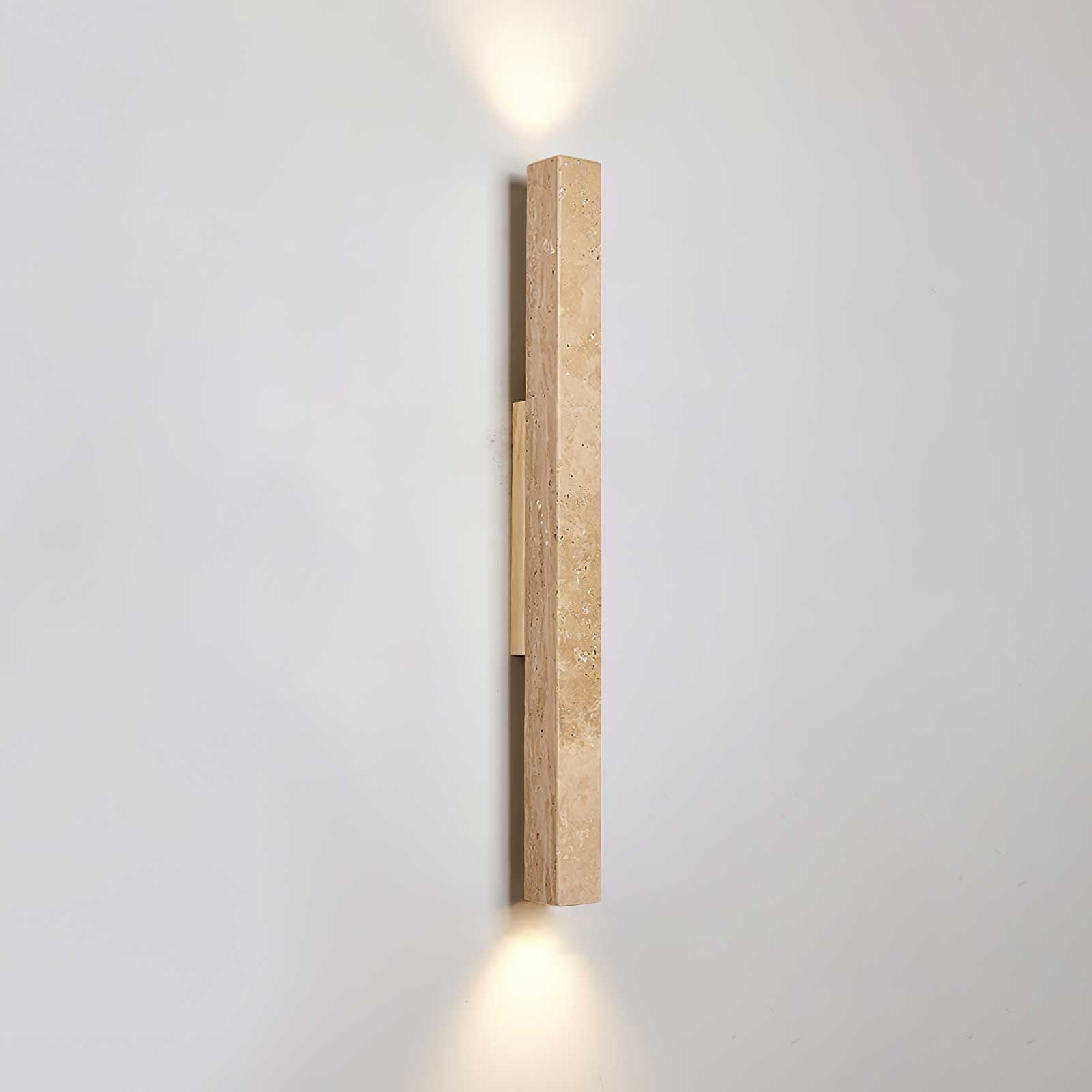 Natural Stone Wall Sconce | Unique Travertine Design for Modern Wall Lights 9