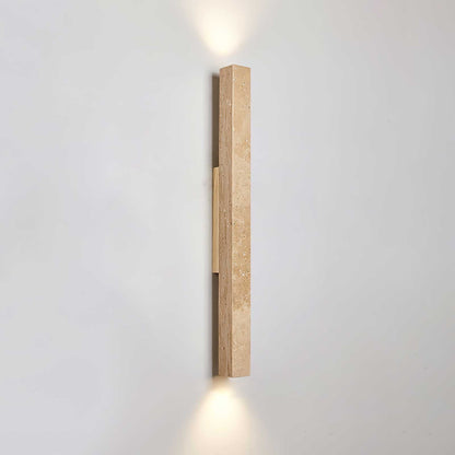 Natural Stone Wall Sconce | Unique Travertine Design for Modern Wall Lights 9