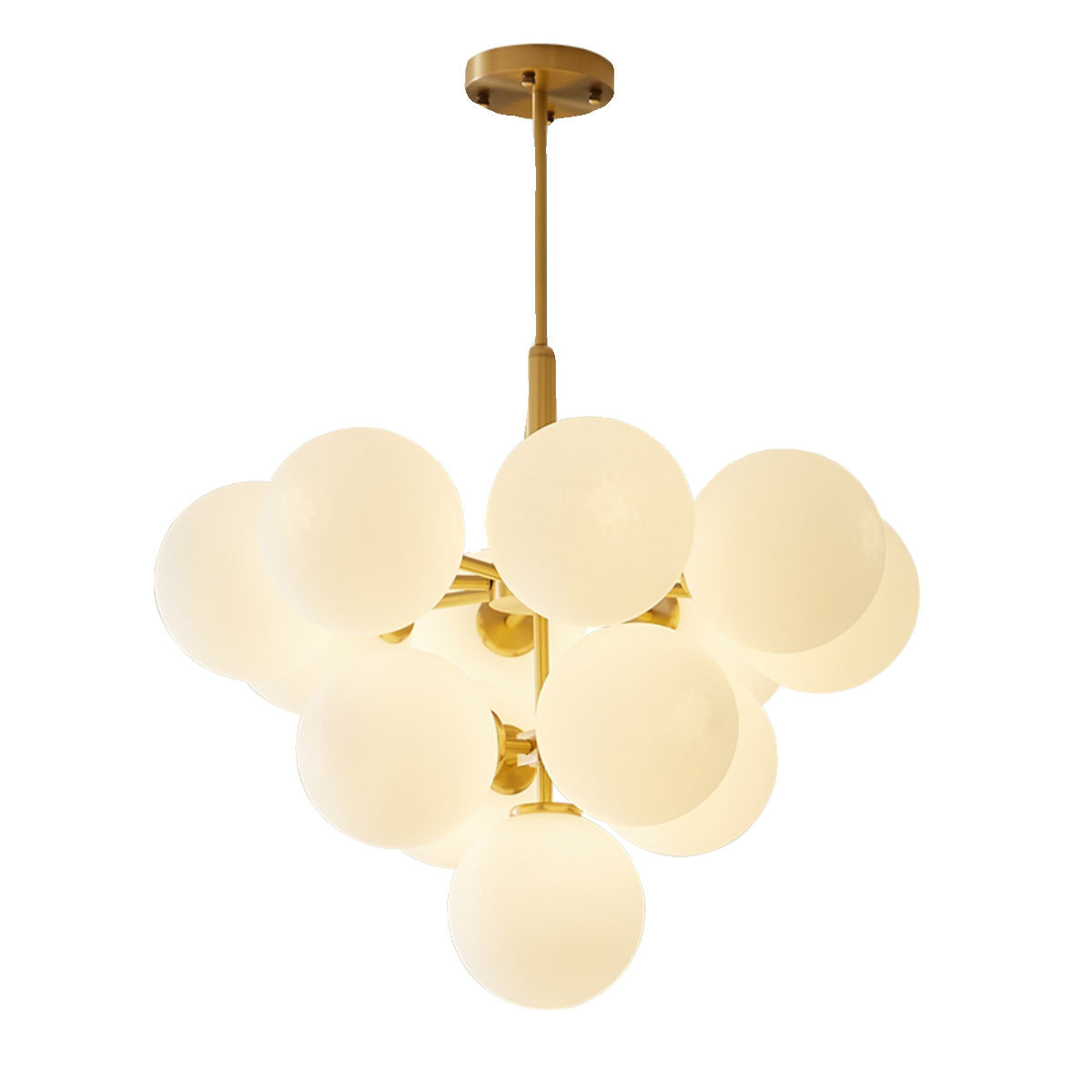 Nordic Style Ball Chandelier | Elegant Spherical Glass Shades 5