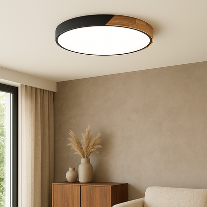 Nordic Wooden Ceiling Lamp | Minimalist Design for Modern Spaces 0