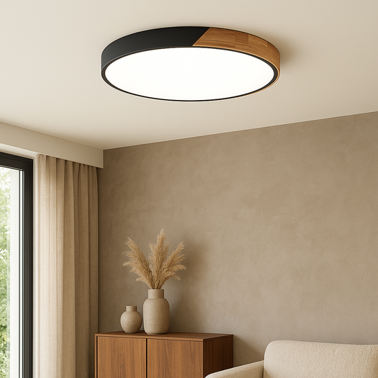 Nordic Wooden Ceiling Lamp | Minimalist Design for Modern Spaces 0
