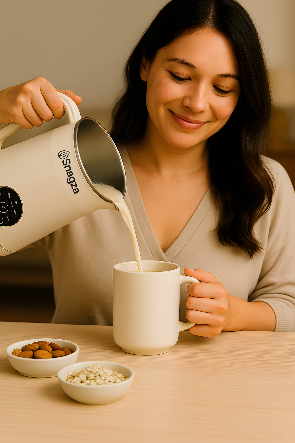 Nut Milk Maker | Quick Plant-Based Milk Preparation Kitchen Appliance 1