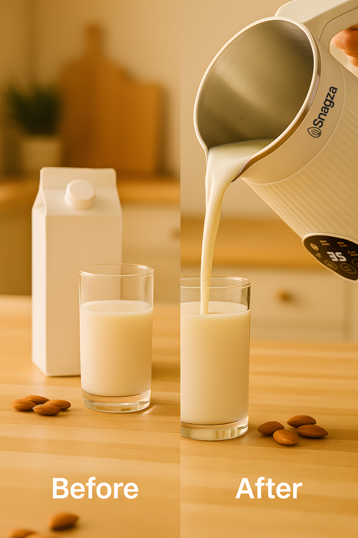 Nut Milk Maker | Quick Plant-Based Milk Preparation Kitchen Appliance 4