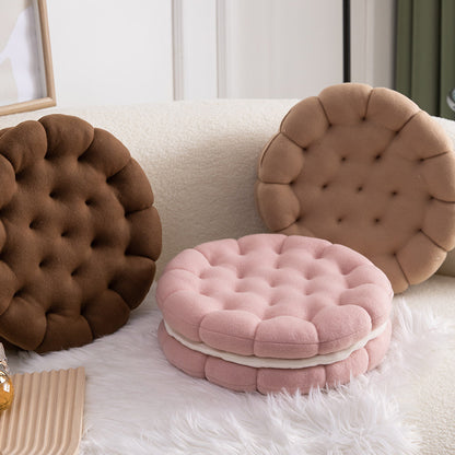 Cookies & Cream Cushion | Soft Plush Throw Pillow for Playful Decor 2