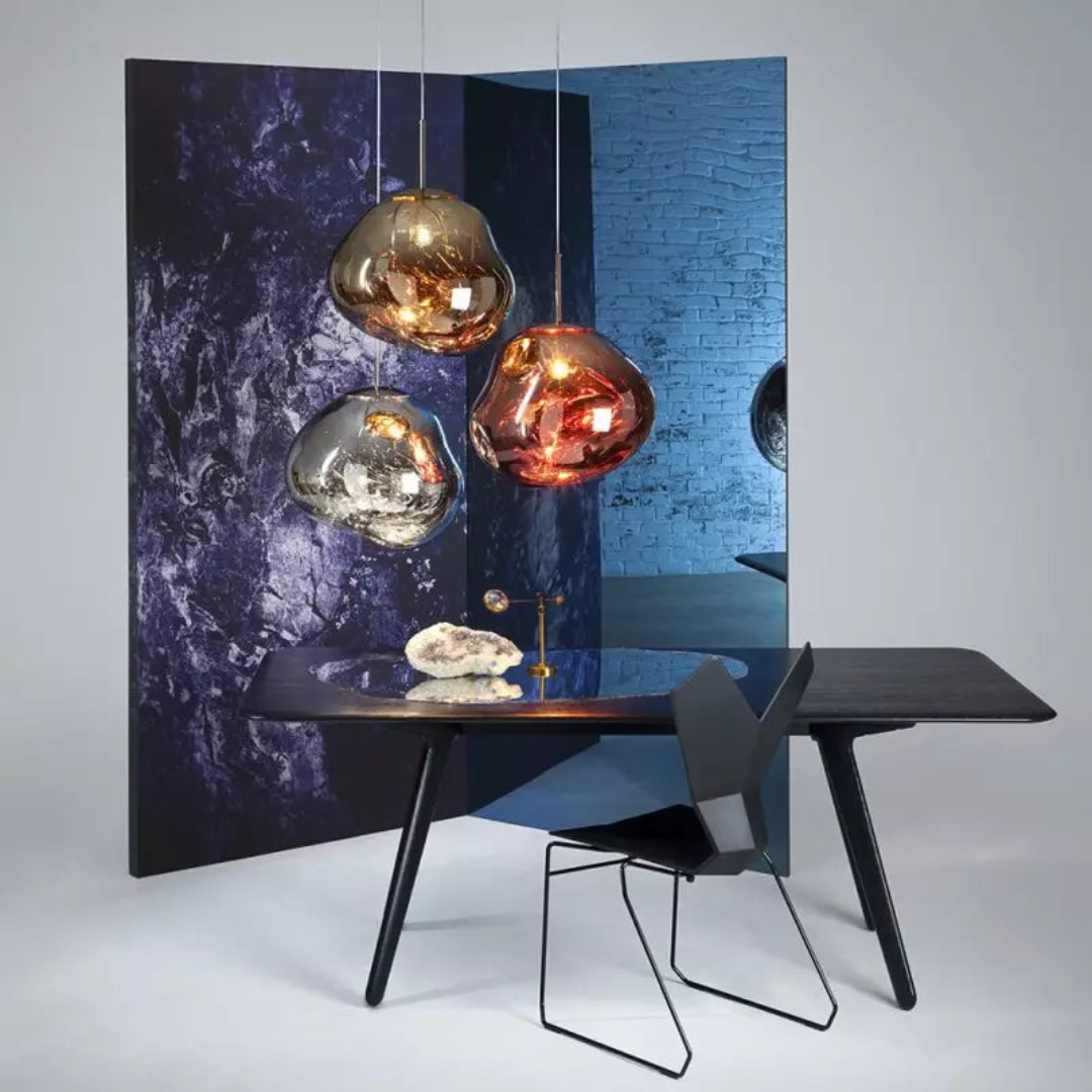 Organic Globe Pendant Light | Vibrant Finish for Cozy Ambiance 6