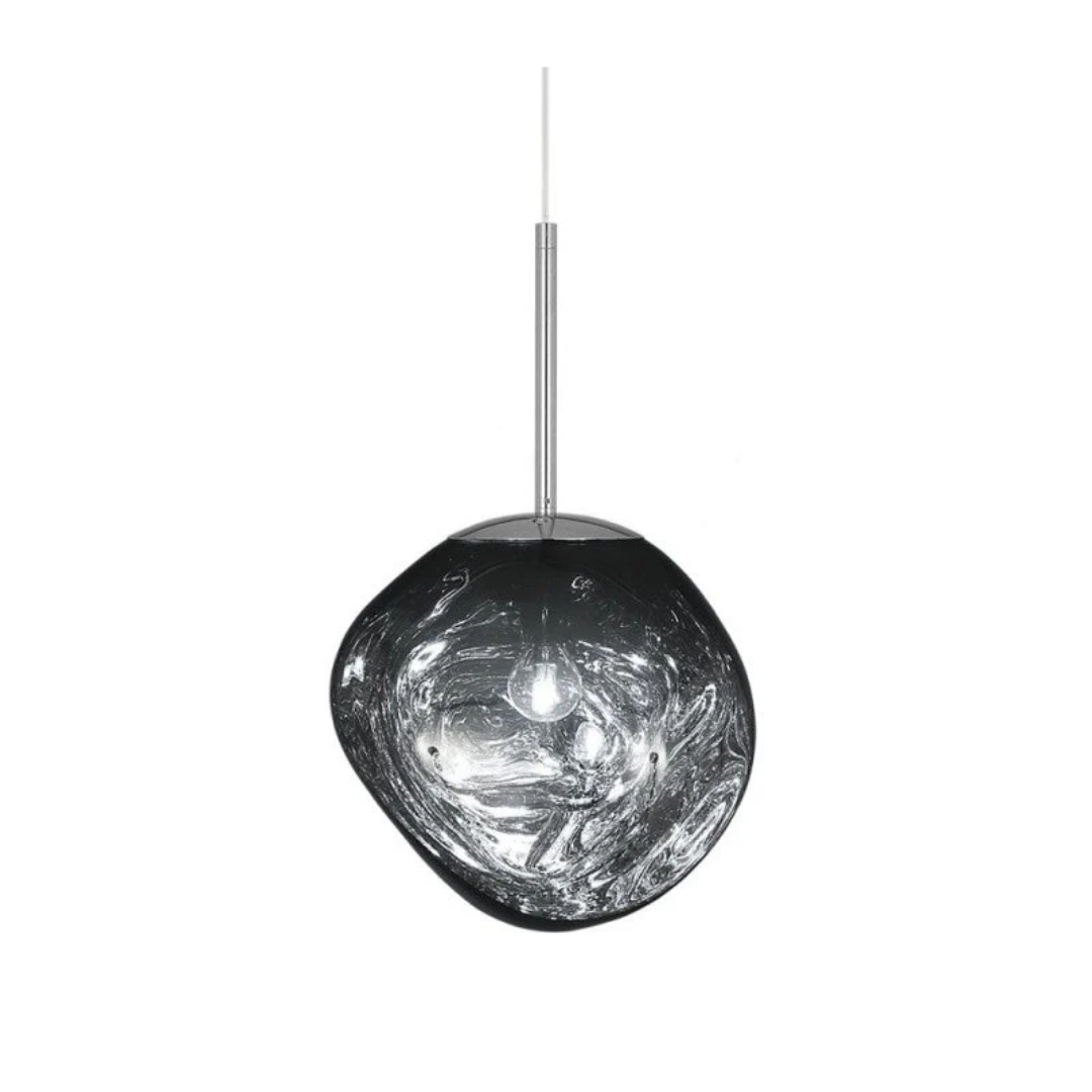 Organic Globe Pendant Light | Vibrant Finish for Cozy Ambiance 9