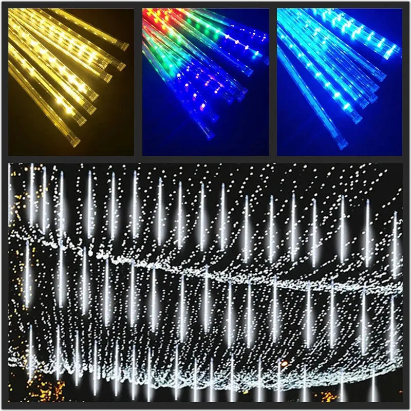 Outdoor Lighting | LED Shower Effect for Garden and Festive Events 2