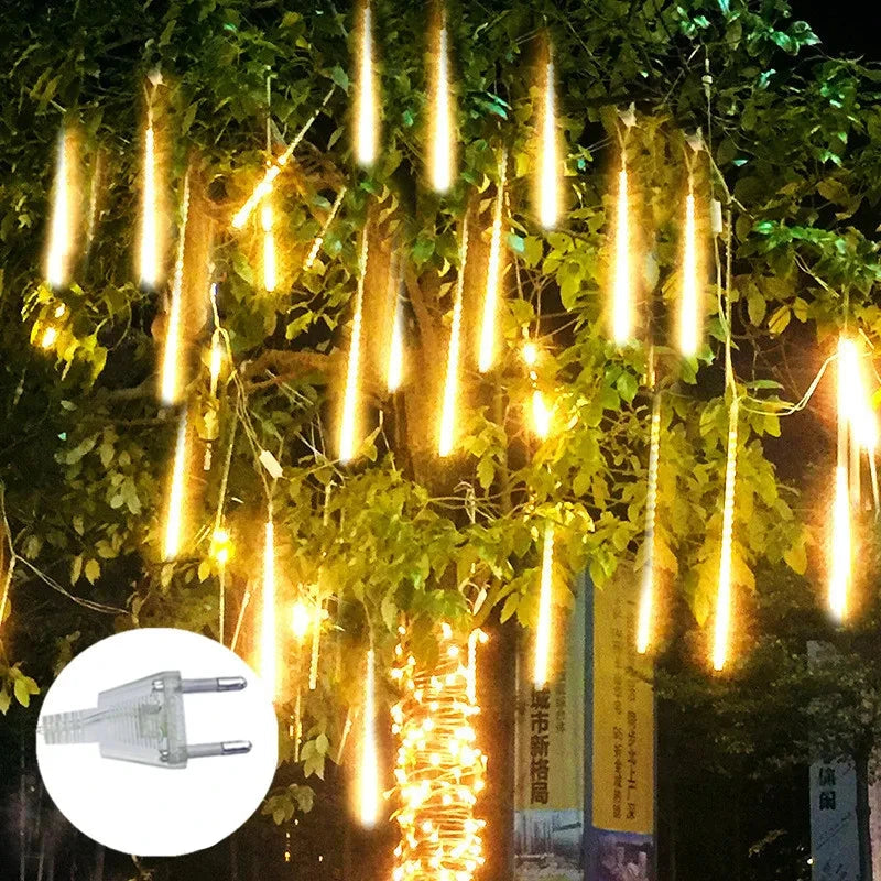 Outdoor Lighting | LED Shower Effect for Garden and Festive Events 7
